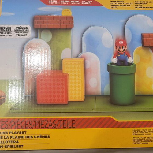 Super Mario Acorn Plains Playset new