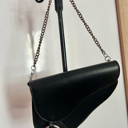 Handbag or bellbag like new, black leatherette