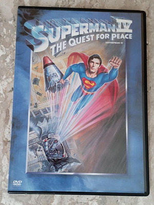 Superman IV The Quest For Peace DVD like new, Greek subtitles