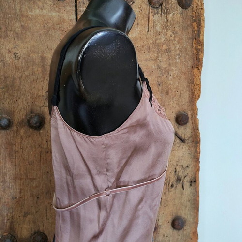 Sisley 100% silk camisole with lace and ombre effect like new