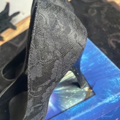 Black Pumps Size 38 Like New