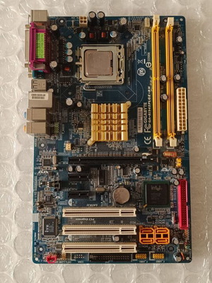 Gigabyte GA-8I945PLGE-RH motherboard with Intel Pentium 805 used