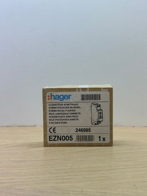 Hager Symmetrical Flasher Relay EZN005 new