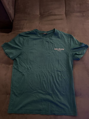 Balmain Paris T-shirt πράσινο μέγεθος L σαν καινούργιο, 100% βαμβάκι