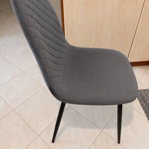Chairs new, set of 4, with stain-resistant fabric