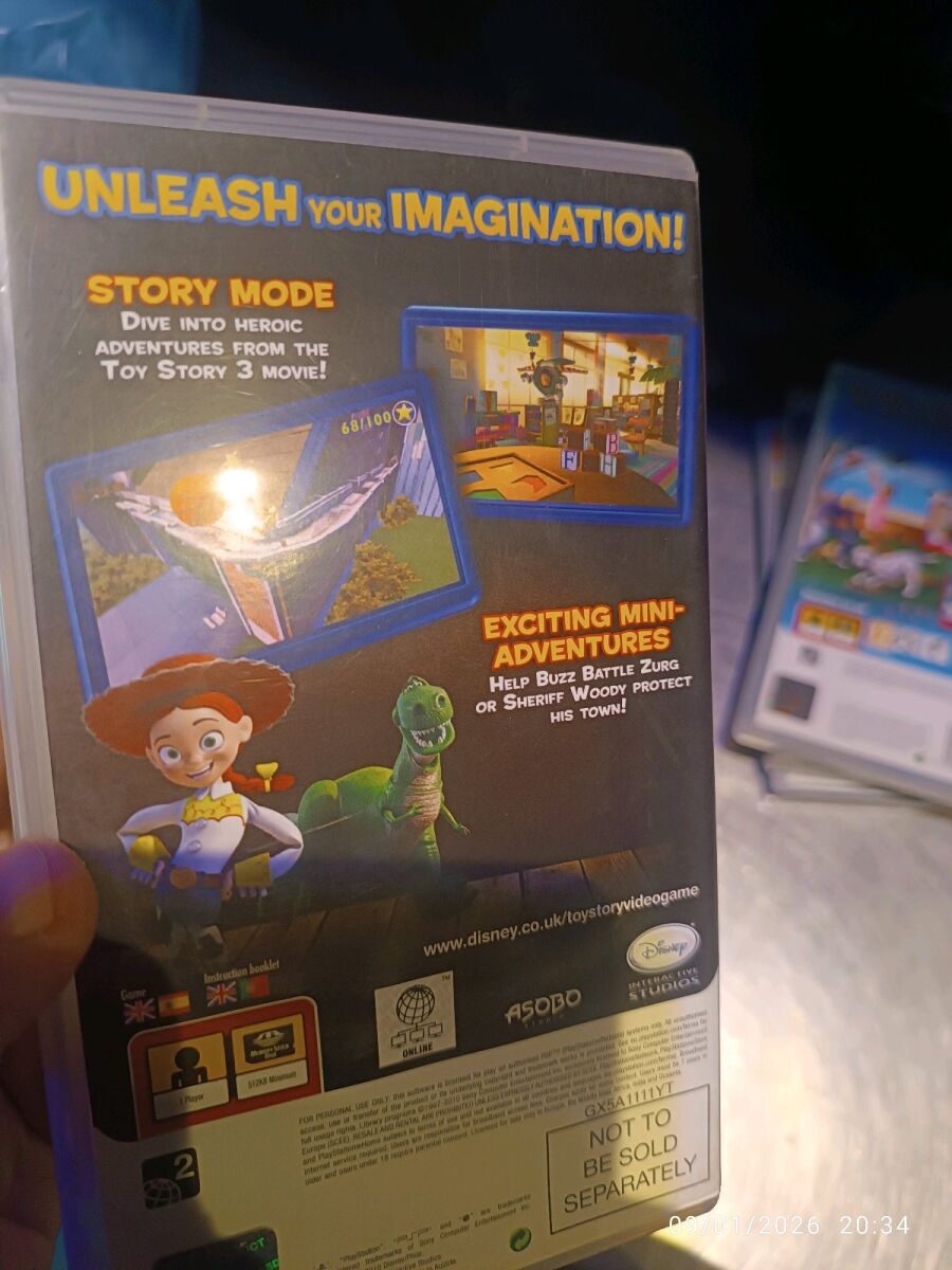 Toy Story 3 PSP used action game - € 9,00 - Vendora.cy
