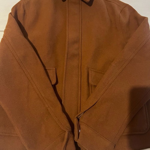 Zara men's outerwear orange like new, size M