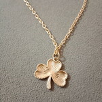 Panathinaikos Shamrock Necklace new with clasp