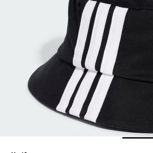 Adidas SPW 3-Stripes Bucket Hat brand new, black and white, one size