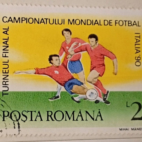 Romanian stamps used, pack of 7