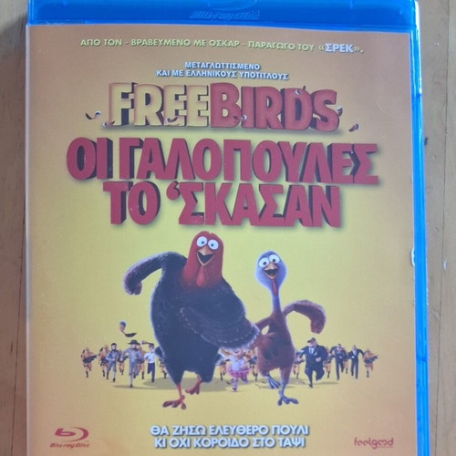 Free Birds Blu-ray animated movie dubbed, like new