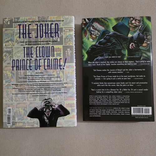 The Joker two comics collection: Death Of The Family and 80 Years of The Clown Prince of Crime