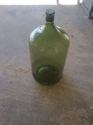 Glass container like new, large 60x67cm