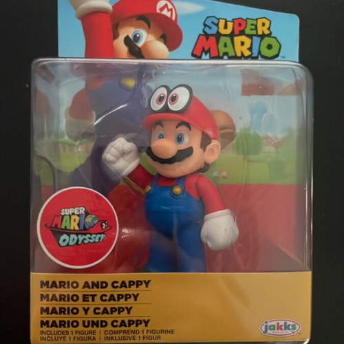 World of Nintendo Super Mario With Cappy 2.5" collectible figure new