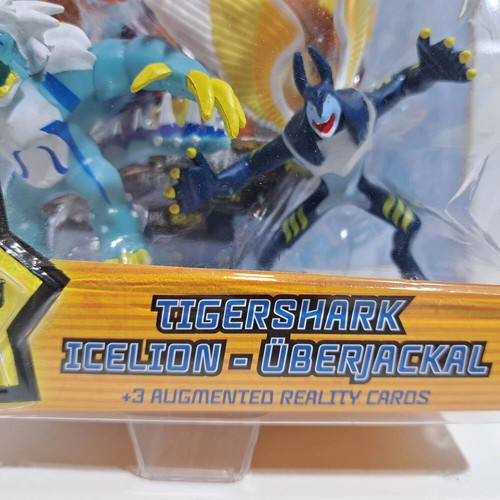 IMC Toys Invizimals Tigershark Icelion Uberjackal figures new, factory sealed