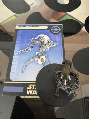 Star Wars Miniatures Game Destroyer Droid 30 φιγούρα και κάρτα