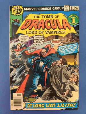 Tomb of Dracula 67 κόμικ μεταχειρισμένο, αγγλικό