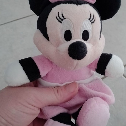 Mickey and Minnie Mouse plush doll set, 2 pieces