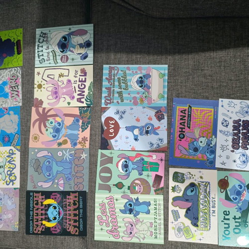 Stitch AMAZING WORLDS photocard collection like new