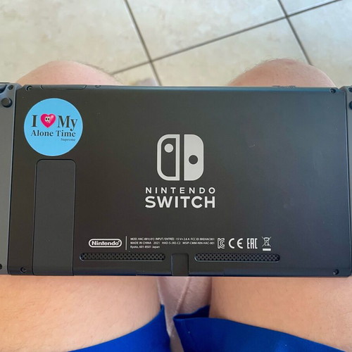 Nintendo Switch V2 like new with controllers