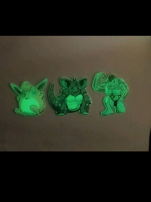 Λαμπεράκια Pokémon μεταχειρισμένα, διακοσμητικά που φωσφορίζουν