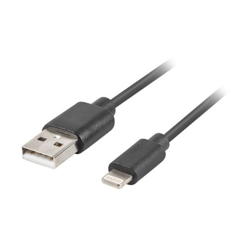Lanberg Lightning (M) to USB-A (M) Cable 1m Black new