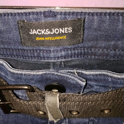 Jack n Jones men's pants slim fit like new, dark blue