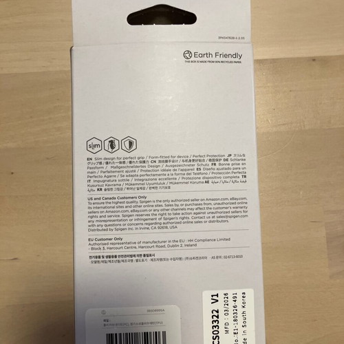 Spigen Ultra Hybrid MagSafe Compatible Back Cover for iPhone 13 mini, new, white plastic 2mm