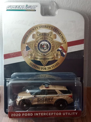 Ford Interceptor Utility 2020 used 1:64 Greenlight