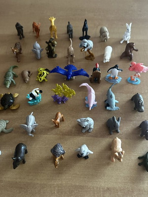 Kinder Surprise Natoons animals used