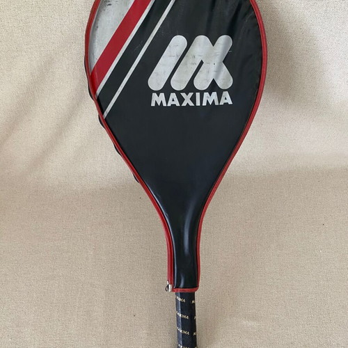 Maxima vintage tennis racket used, 1980s