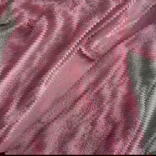 Ροζ καφτάνι κεντημένο σαν καινούργιο, μέγεθος Μ-L