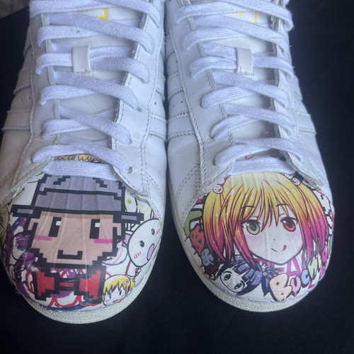 Adidas SuperstarX Pharrell Williams Supershell Anime men's trainers