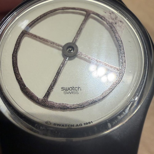 Swatch Gent Special Wheel Animal GZ120 watch like new