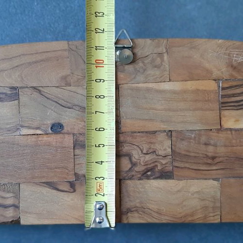 Wooden Last Supper souvenir used, relief from Jerusalem