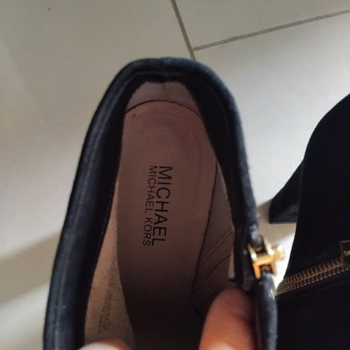 Michael Kors black mini boots used size 37-38