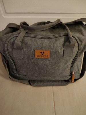 Changing bag like new, gray color