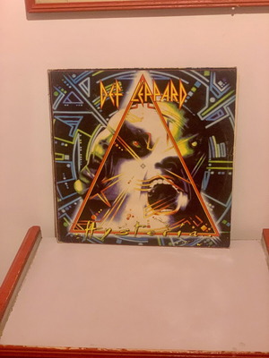 Def Leppard Hysteria LP original Greek press 1987 like new