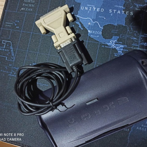 Psion Revo base with connection cable used