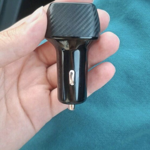 Car charger unused with type c and USB ports