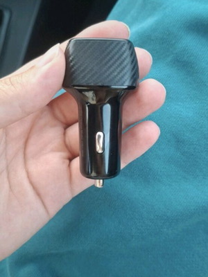 Car charger unused with type c and USB ports