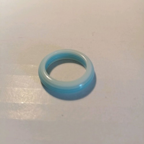 Plexiglass sea blue ring new