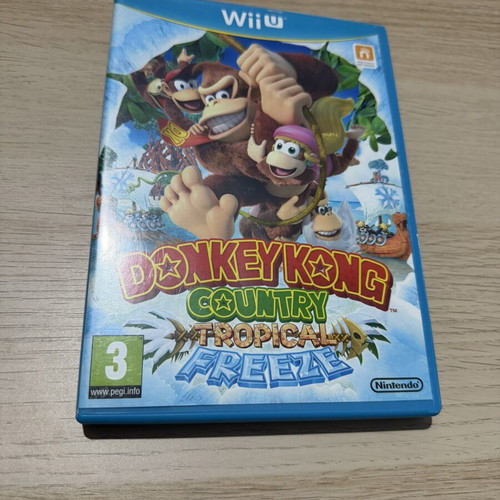 Donkey Kong Country Tropical Freeze Nintendo Wii U like new