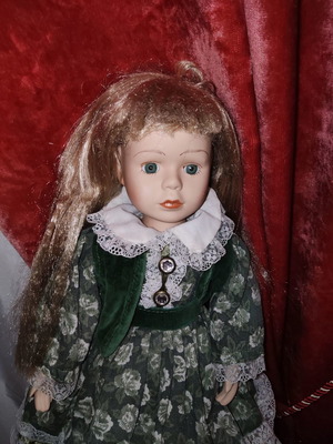 Κούκλα πορσελάνης vintage μεταχειρισμένη