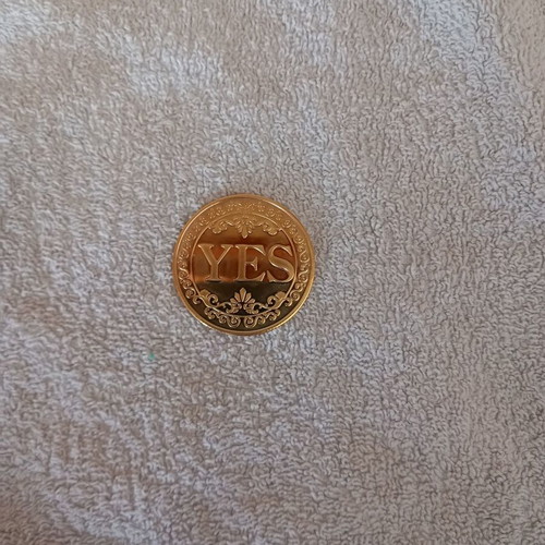 Collectible Gold Decision Coin 40mm new