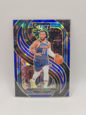Κάρτα Jalen Brunson Panini Select 2024-25 Premier Level Cracked Ice Blue Prizm καινούργια