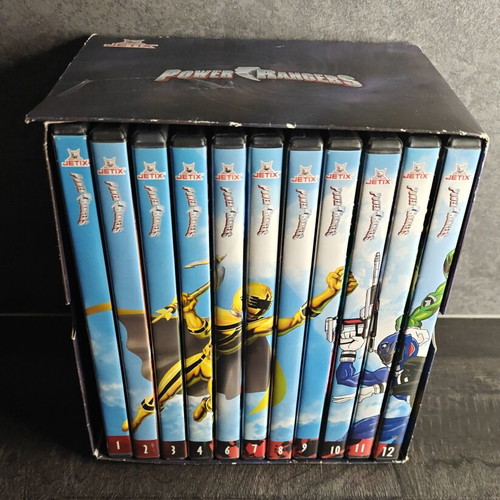 Jetix Power Rangers Mystic Force 11 DVD set used, dubbed