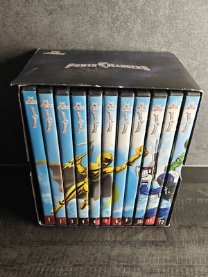 Jetix Power Rangers Mystic Force 11 DVD set used, dubbed