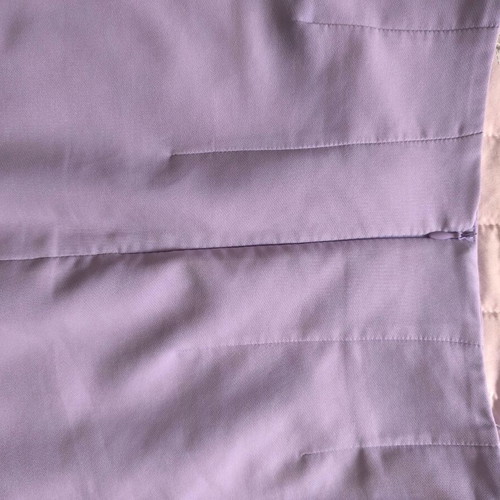 Mindmatter skirt new, size XS, purple, fabric A-line with zipper