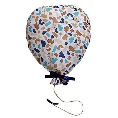 Set of 2 handmade hanging decorative balloons with giraffe